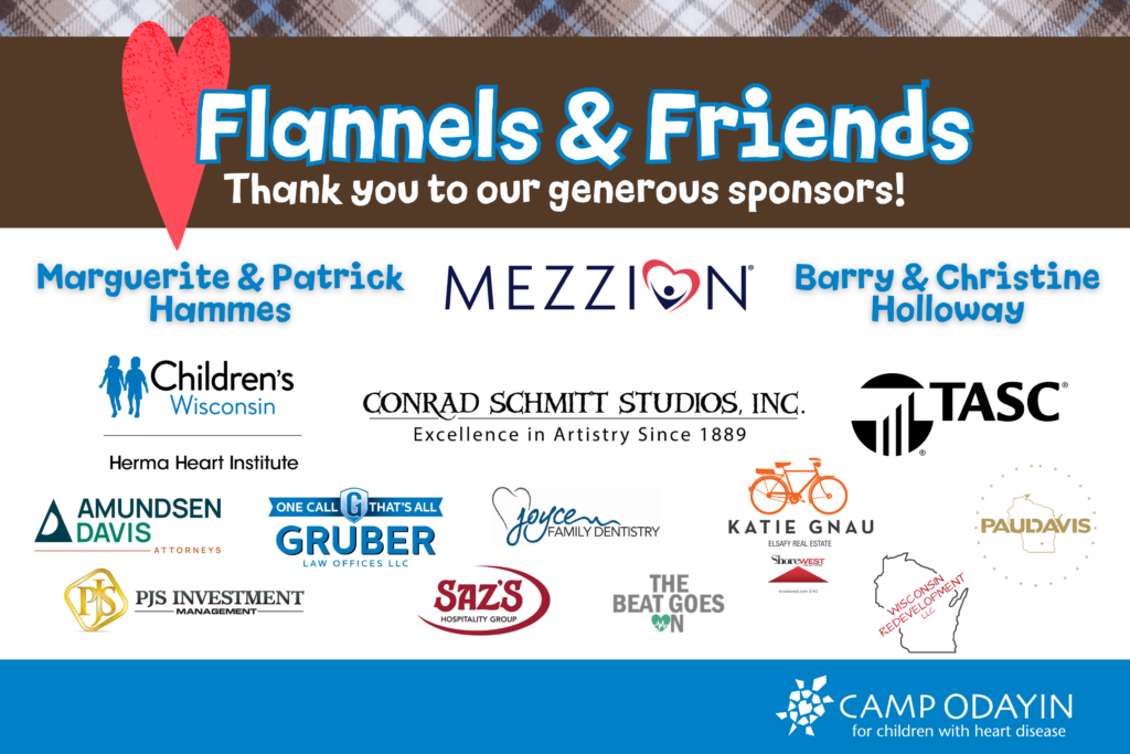 List of 2024 Flannels & Friends Sponsors