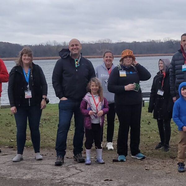 Families at Camp in Salem, WI