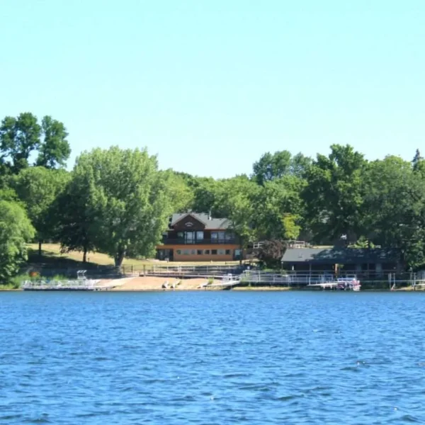 View of Camp Friendship from the lake