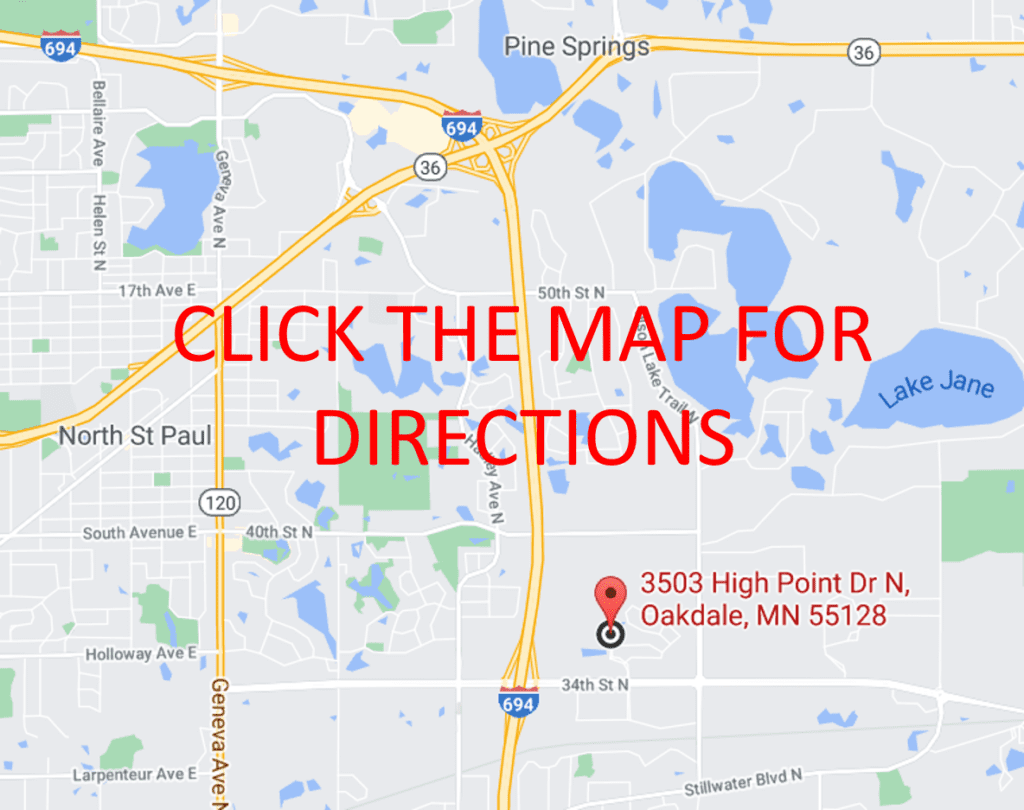 Click the map for directions to Camp Odayin HQ