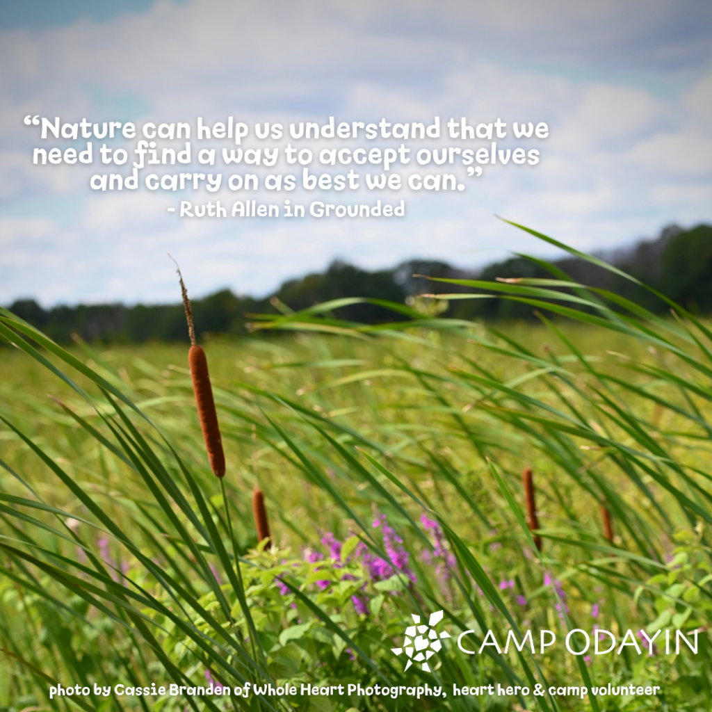 Photo by Cassie Branden of Whole Heart Photography

Quote from Ruth Allen, author of 'Grounded'